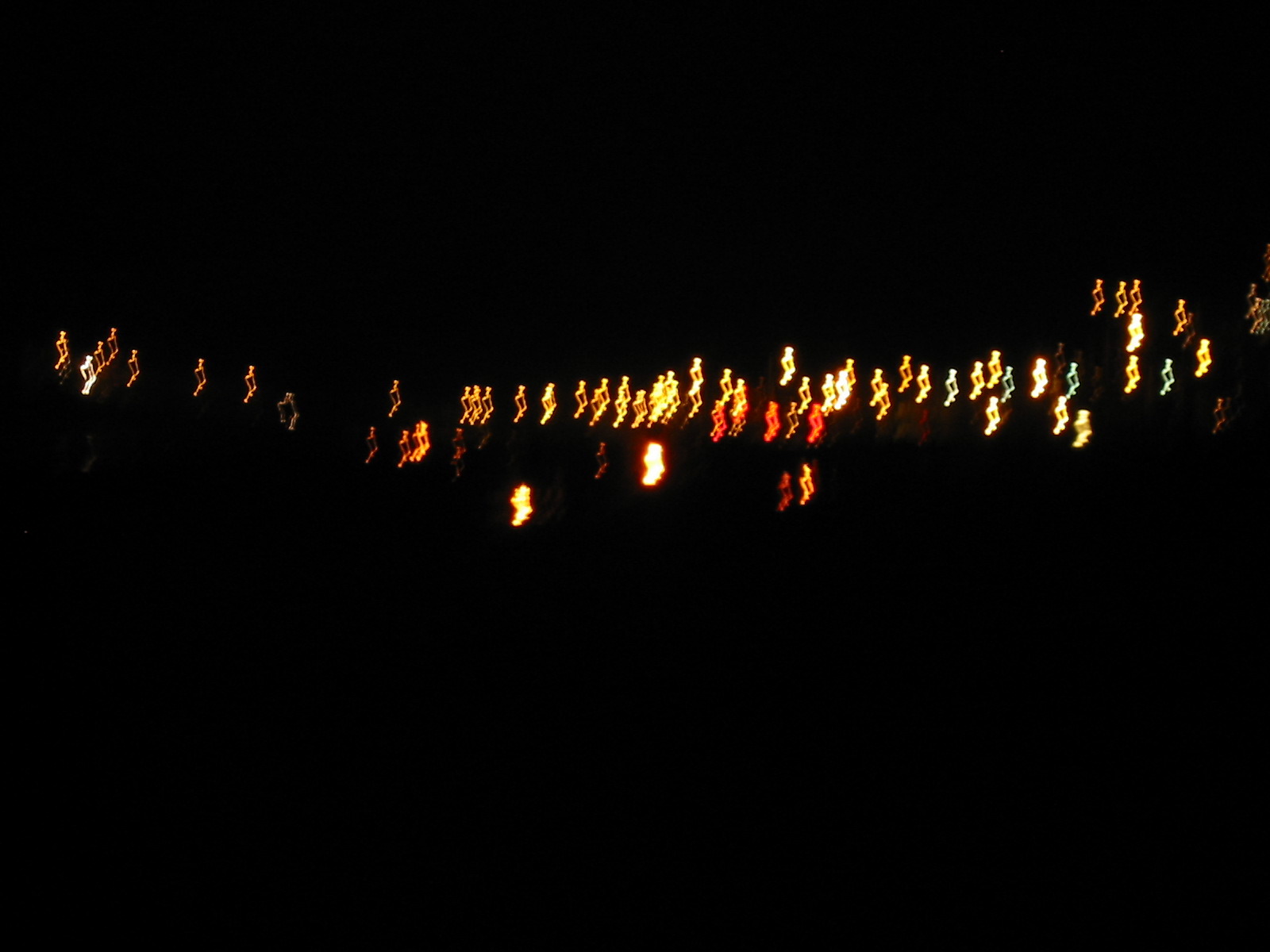 lights by the road